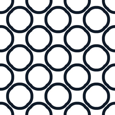 Geometrik süslemeli vektör deseni. Kusursuz tasarım dokusu.