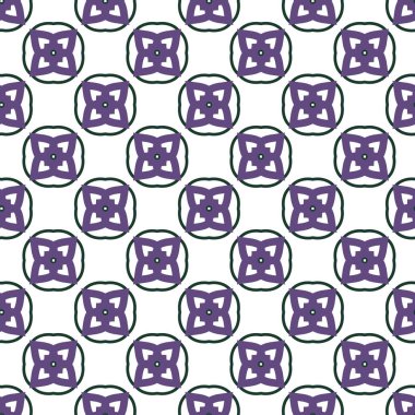 Soyut geometrik şablonun vektör çizimi