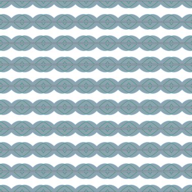 Modern geometrik vektör tasarımı, kusursuz desen çizimi