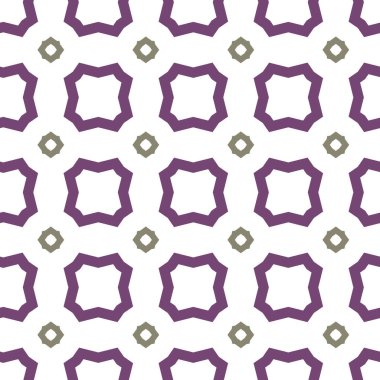 farklı geometrik şekillere sahip soyut, pürüzsüz desensiz vektör çizimi