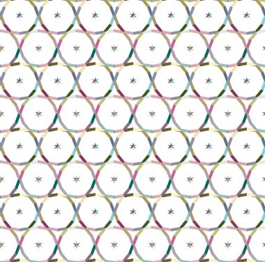 Ornament with elements of black and white color