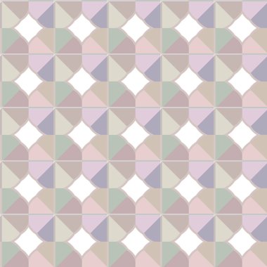 Geometrik süslemeli vektör deseni. Kusursuz tasarım dokusu.