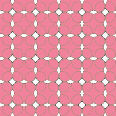 geometrik şekil tasarımlı kusursuz desen