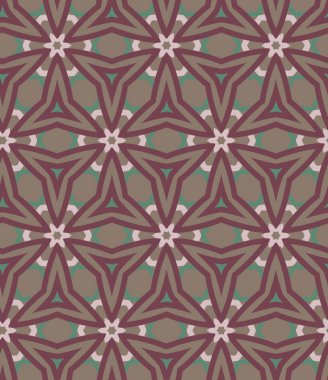 geometrik elementlerle kusursuz arkaplan, vektör illüstrasyonu 