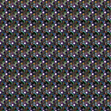 Modern geometrik vektör tasarımı, kusursuz desen çizimi