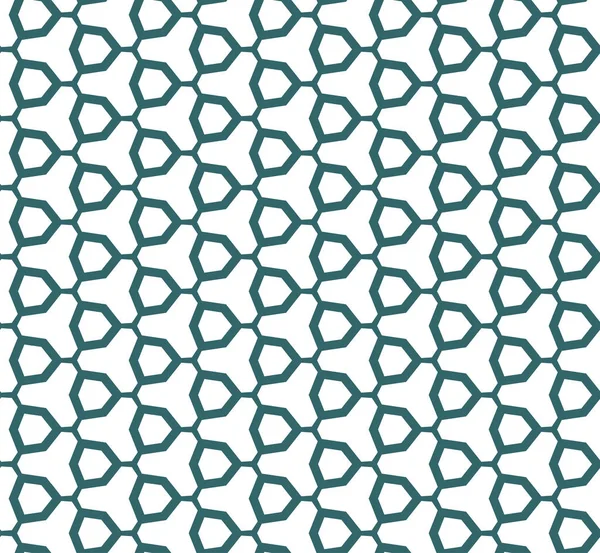 Geometrisches Ornamentales Vektormuster Nahtlose Design Textur — Stockvektor