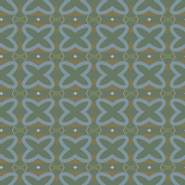 Geometrisches Ornamentales Vektormuster Nahtlose Design Textur — Stockvektor