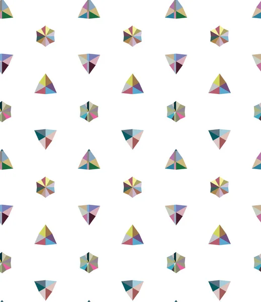 Reihe Abstrakter Geometrischer Formen — Stockvektor