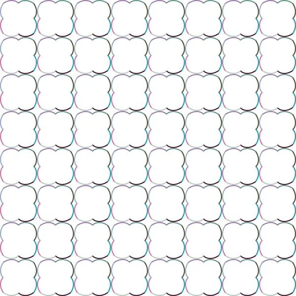 Nahtlose Muster Mit Abstrakten Geometrischen Formen — Stockvektor