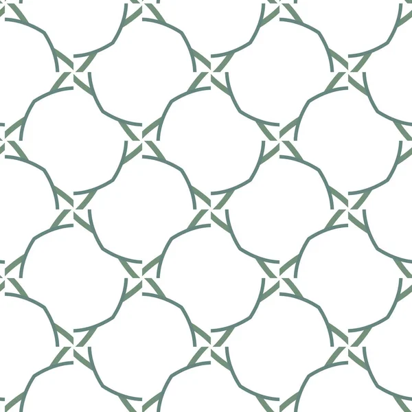 Geometrisches Ornamentales Vektormuster Nahtlose Design Textur — Stockvektor