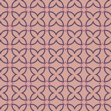 Modern geometrik vektör tasarımı, kusursuz desen çizimi