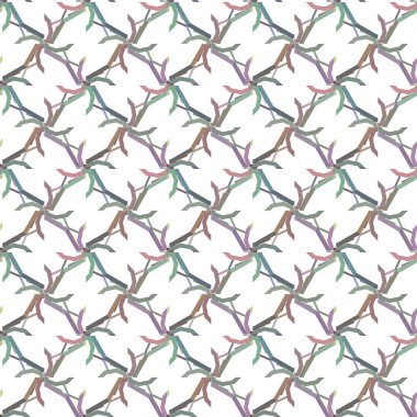 Geometrik süslemeli vektör deseni. Kusursuz tasarım dokusu.