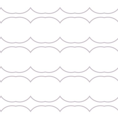 farklı geometrik şekillere sahip soyut, pürüzsüz desensiz vektör çizimi