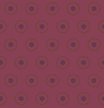 farklı geometrik şekillere sahip soyut, pürüzsüz desensiz vektör çizimi