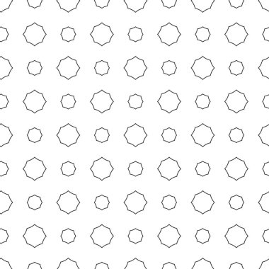 Geometrik şekilli kusursuz desen. vektör illüstrasyonu 