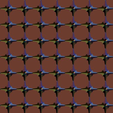 geometrik şekil tasarımlı kusursuz desen