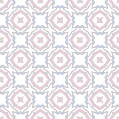 Geometrik süslemeli vektör deseni. Kusursuz tasarım dokusu.