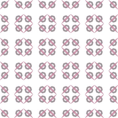 Modern geometrik vektör tasarımı, kusursuz desen çizimi