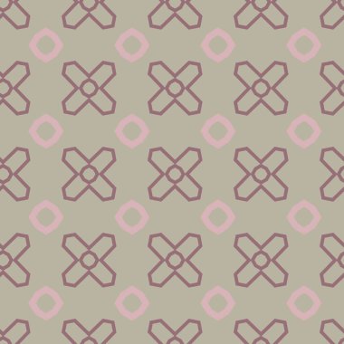 Kusursuz şablon arkaplan, soyut vektör çizimi 