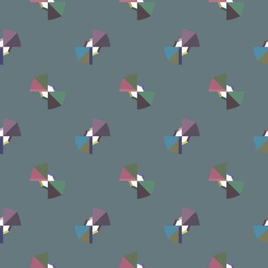 Soyut geometrik şablonun vektör çizimi