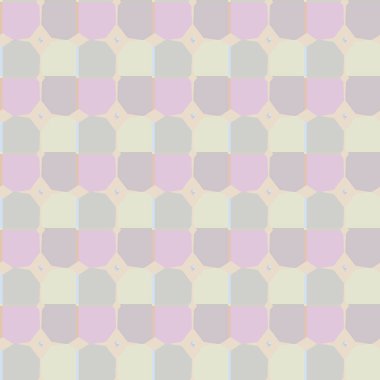 Geometrik süslemeli vektör deseni. Kusursuz tasarım dokusu.