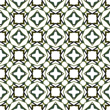 Soyut geometrik dikişsiz desen. Duvar kağıtları, arkaplan, yüzey dokuları için vektör çizimi 