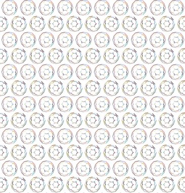 Geometrik süslemeli vektör deseni. Kusursuz tasarım dokusu.