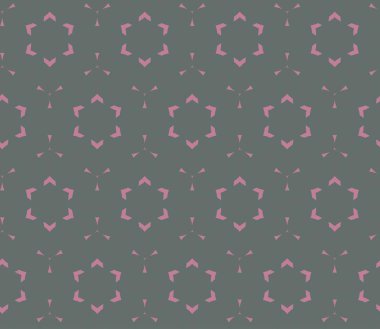 farklı geometrik şekillere sahip soyut, pürüzsüz desensiz vektör çizimi