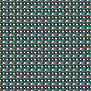 geometrik şekil tasarımlı kusursuz desen