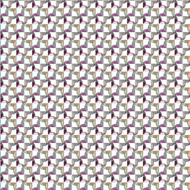 geometrik şekil tasarımlı kusursuz desen