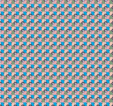 geometrik elementlerle kusursuz arkaplan, vektör illüstrasyonu 