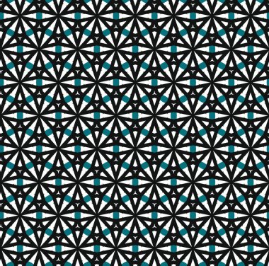 geometrik şekil tasarımlı kusursuz desen