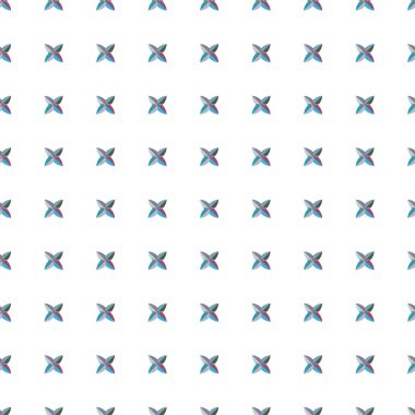 Soyut geometrik şekilli kusursuz desen