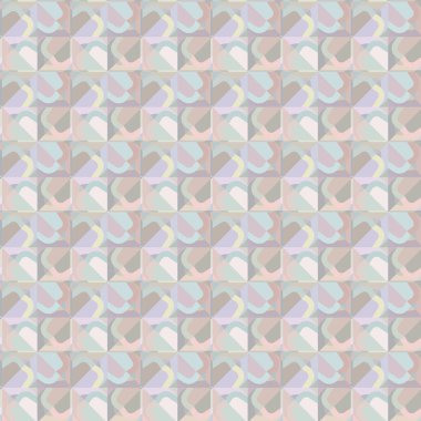 Modern geometrik vektör tasarımı, kusursuz desen çizimi