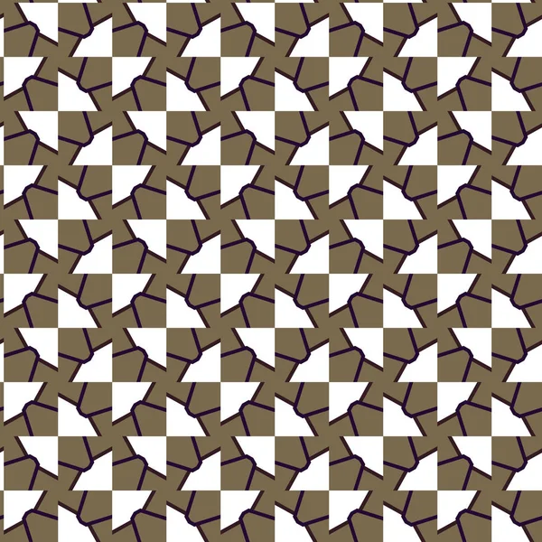 幾何学的要素ベクトル図でシームレスな背景 — ストックベクタ