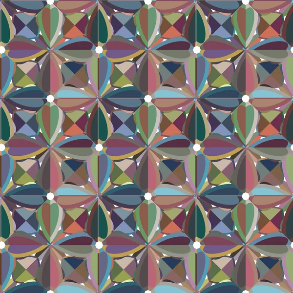 Soyut geometrik şablonun vektör çizimi