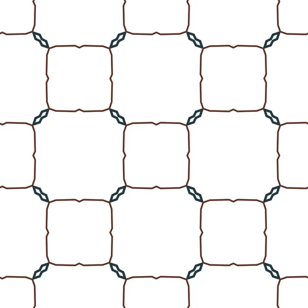 Patrón Sin Costuras Con Formas Geométricas Abstractas — Vector de stock