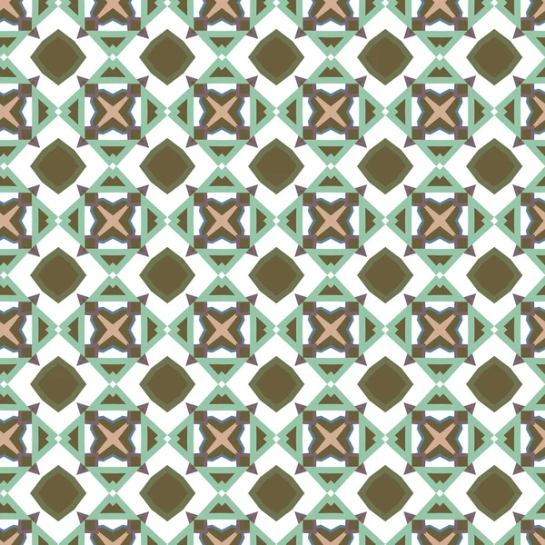 Seamless Backdrop Geometric Pattern Fabric Design — ストックベクタ