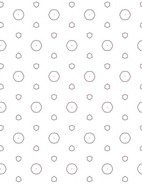 Modern geometrik vektör tasarımı, kusursuz desen çizimi