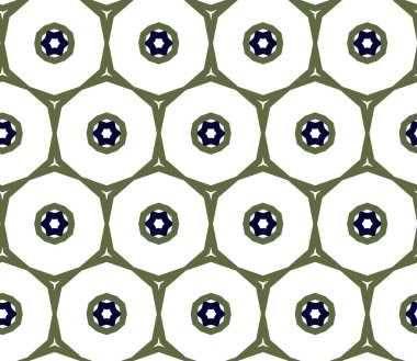 geometrik elementlerle kusursuz arkaplan, vektör illüstrasyonu 