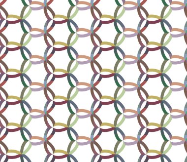 Soyut geometrik şekilli kusursuz desen