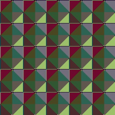 Soyut geometrik şekilli kusursuz desen