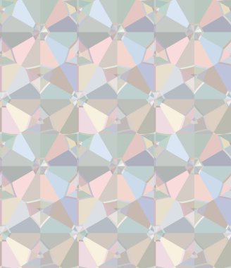 Soyut geometrik şekilli kusursuz desen
