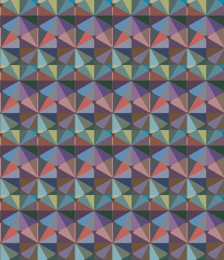 Soyut geometrik şekilli kusursuz desen