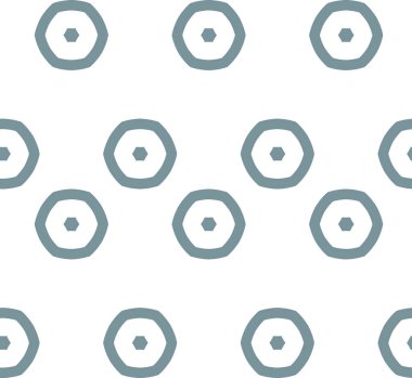 farklı geometrik şekillere sahip soyut, pürüzsüz desensiz vektör çizimi