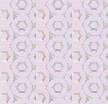 geometrik şekil tasarımlı kusursuz desen