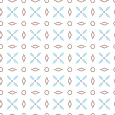 geometrik şekil tasarımlı kusursuz desen