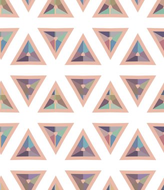 Renkli geometrik desenli soyut arkaplan