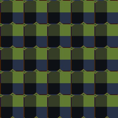 Geometrik süslemeli vektör deseni. Kusursuz tasarım dokusu.