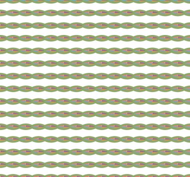 farklı geometrik şekillere sahip soyut, pürüzsüz desensiz vektör çizimi